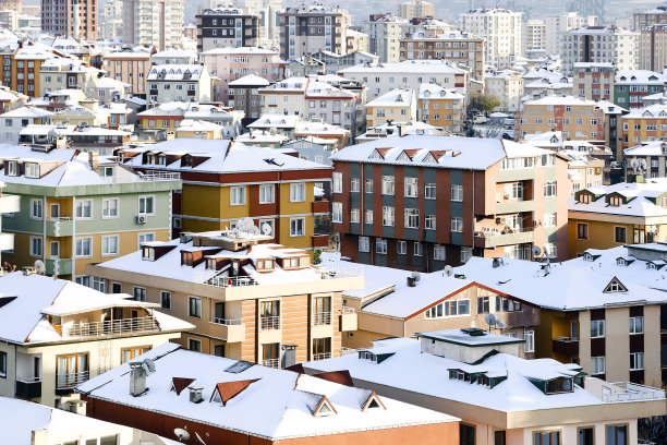 雪在伊斯坦布尔图片下载