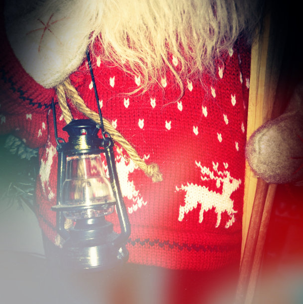 圣诞老人灯图片下载