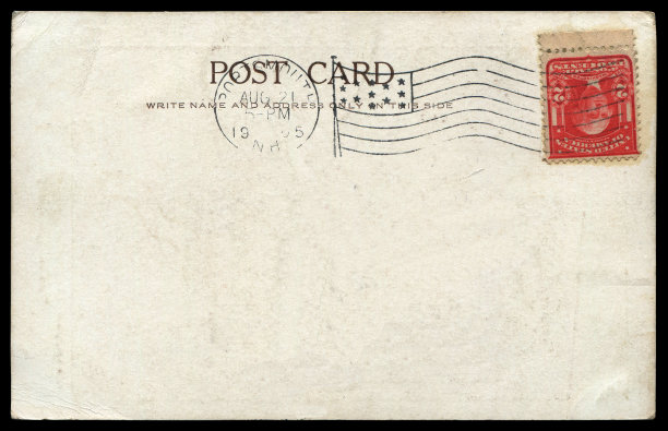 来自美国的老式明信片图片下载