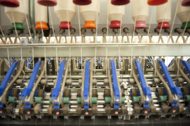 现代纺织工厂图片下载