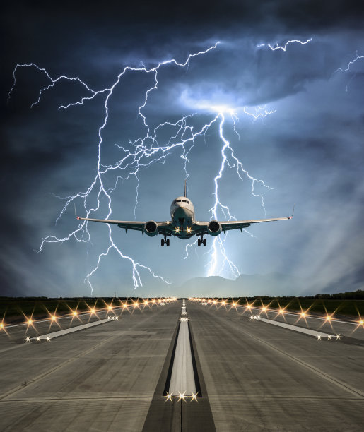 暴风雨的跑道图片下载