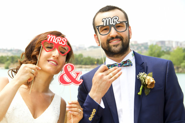 先生和夫人。图片下载