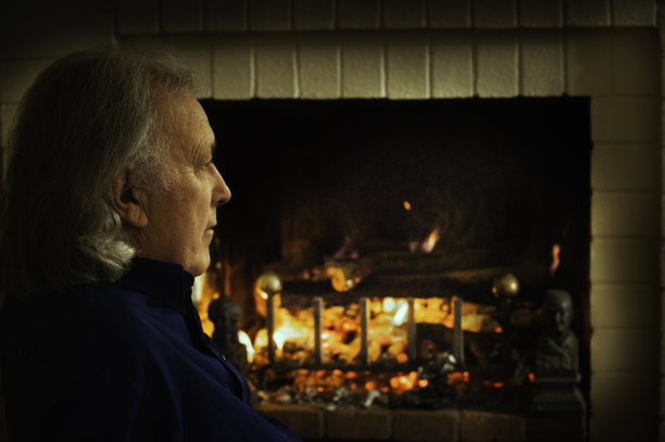 高级深思由原木生火图片下载