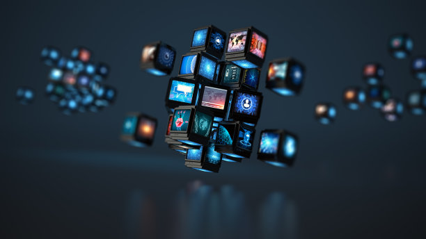 媒体概念智能电视图片下载