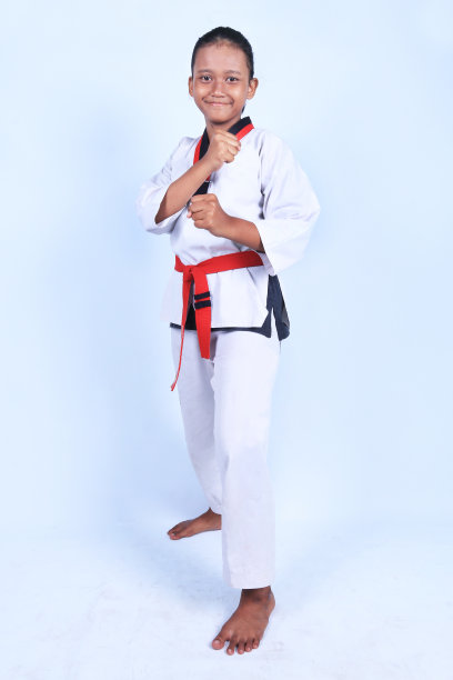 女子跆拳道运动员图片下载