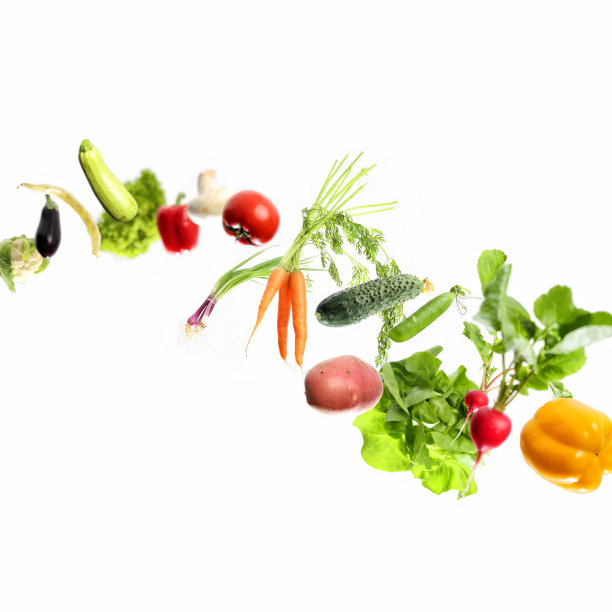 蔬菜在运动图片下载