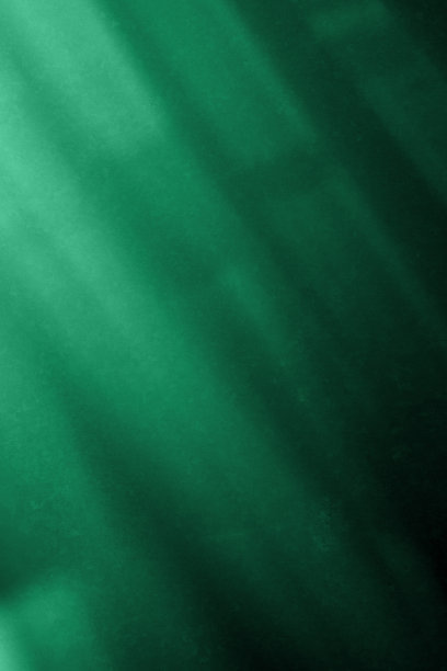 绿光穿过墙壁图片下载