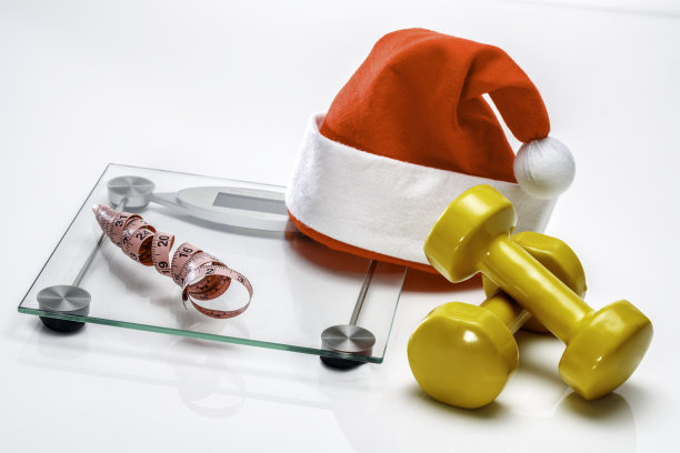 健身在圣诞节图片下载