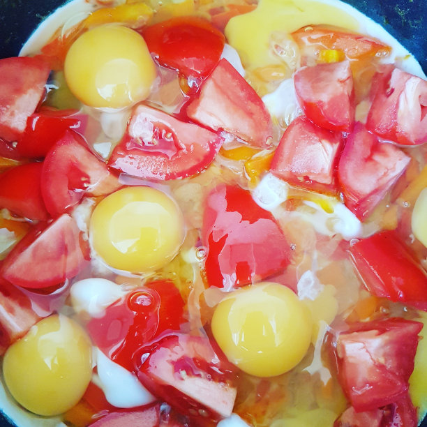 西红柿煎蛋图片下载