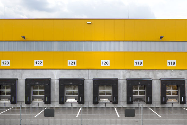 装卸区，包裹配送中心图片下载