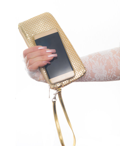 智能手机新娘手包图片下载