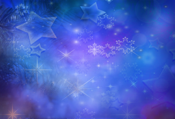 抽象蓝色假日背景图片下载