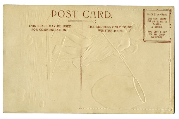 空白垃圾古董明信片未使用图片下载