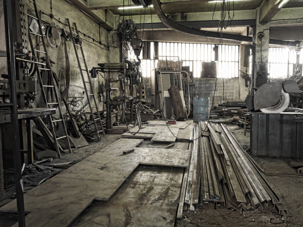 金属仓库图片下载