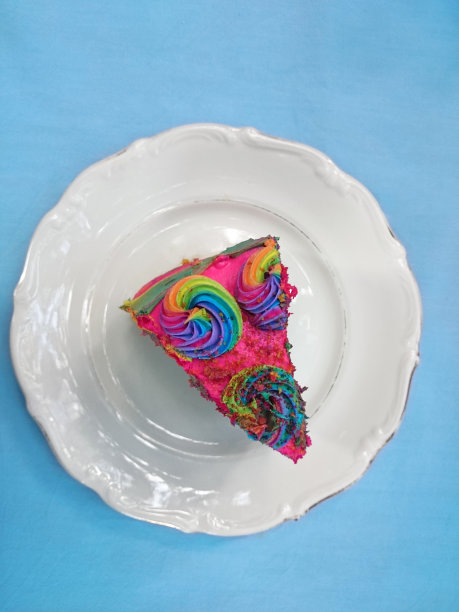 彩虹蛋糕图片下载