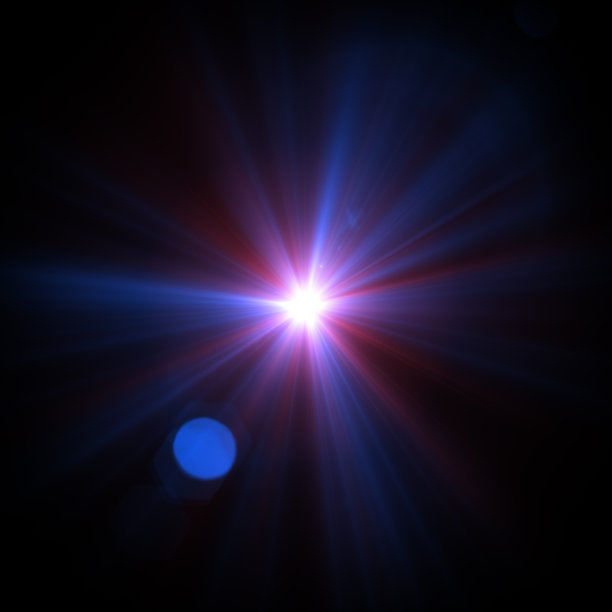 镜头光晕为黑色图片下载