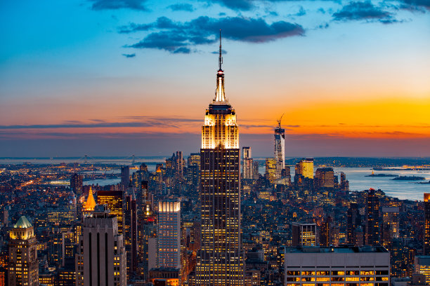 纽约市夜景图片下载