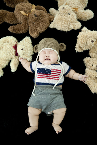 超重婴儿哭图片下载