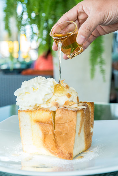 蜂蜜面包图片下载