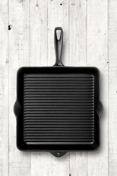 木背景烤盘图片下载