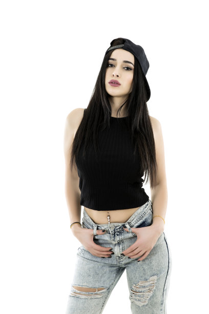 严重的年轻女子图片下载