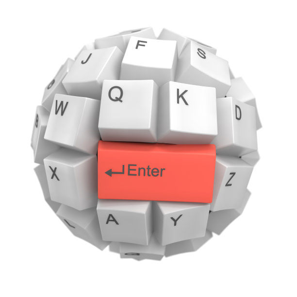 键盘的球体图片下载