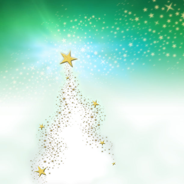 圣诞星树图片下载