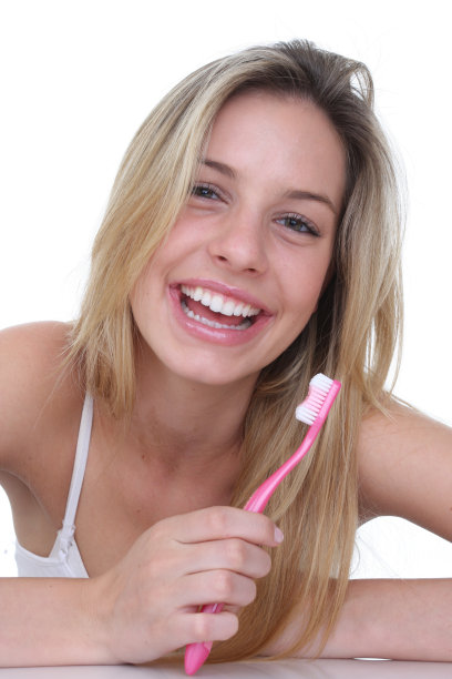 近距离清洁牙齿图片下载