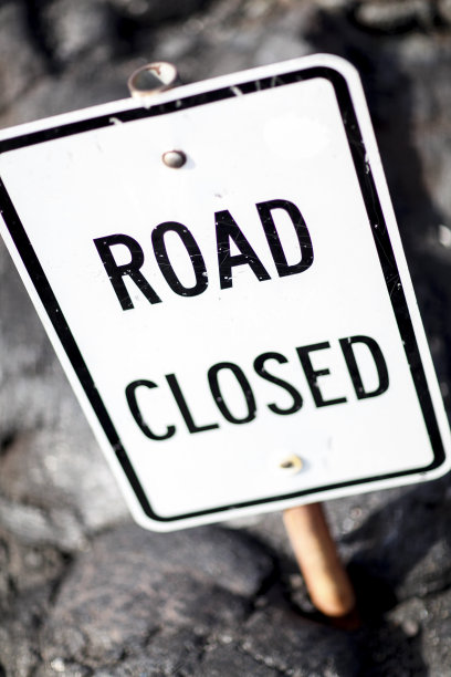 道路封闭图片下载