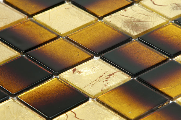 玻璃马赛克瓷砖背景图片下载
