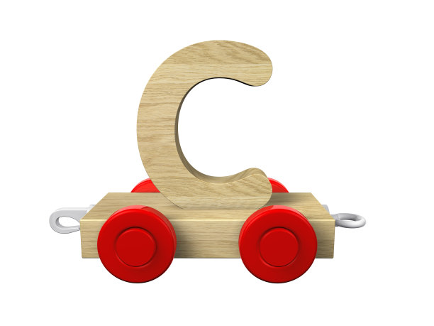 玩具火车- C字母图片下载