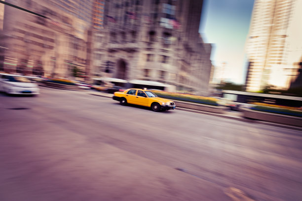 芝加哥的出租车图片下载