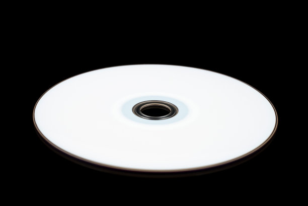 白色空白光盘图片下载