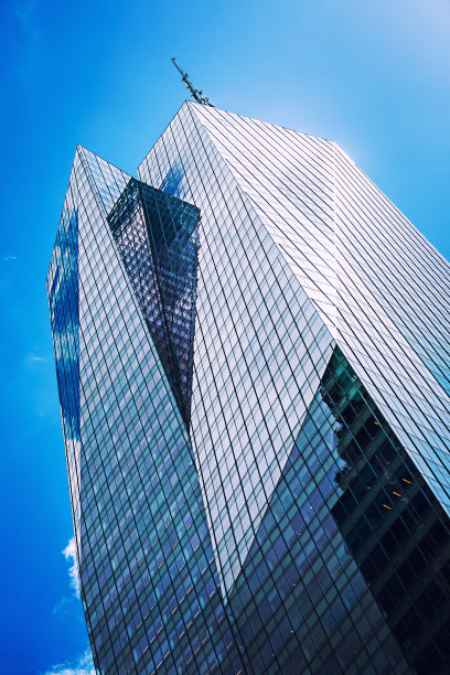 美国曼哈顿市中心纽约的摩天大楼图片下载