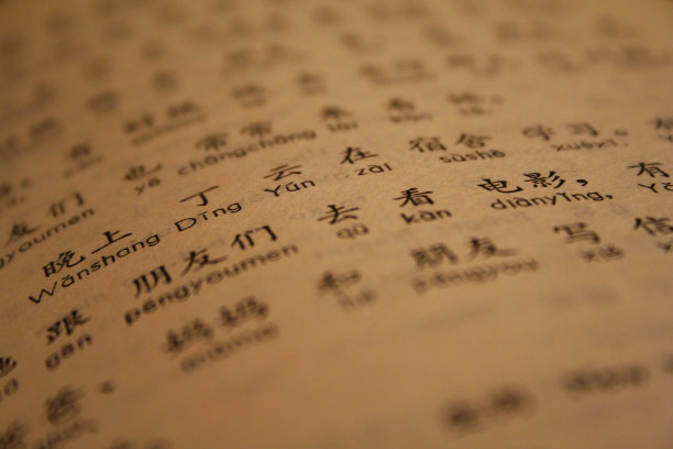 中文/英文教科书页图片下载