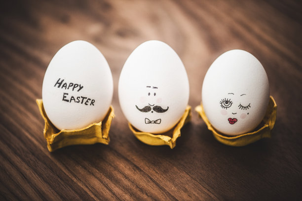 快乐的复活节彩蛋图片下载