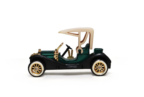 玩具车孤立在白色图片下载