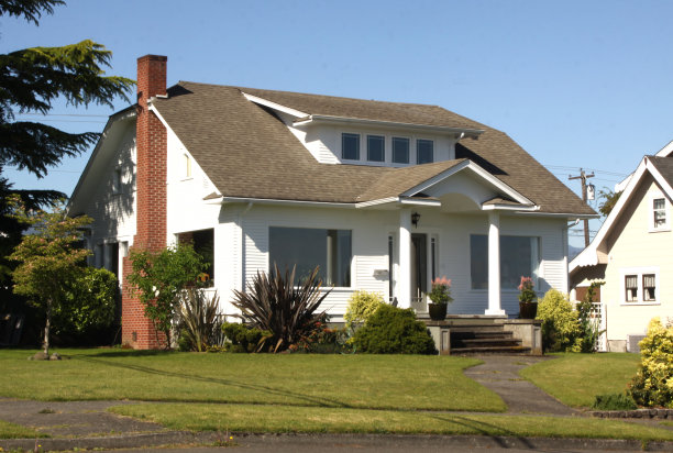 典型的20世纪50年代的家图片下载