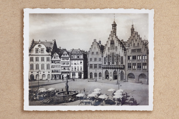 法兰克福 R？merberg 市场 1920图片下载