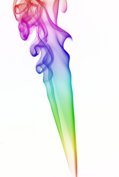 五颜六色的烟雾图片下载