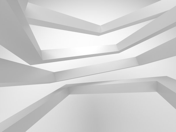 三维抽象建筑背景图片下载