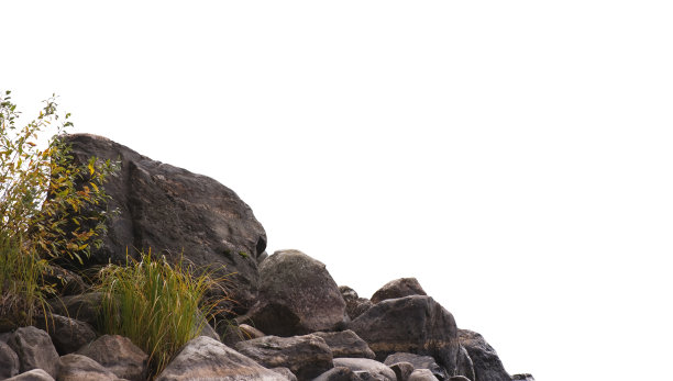 黑色石块堆图片下载