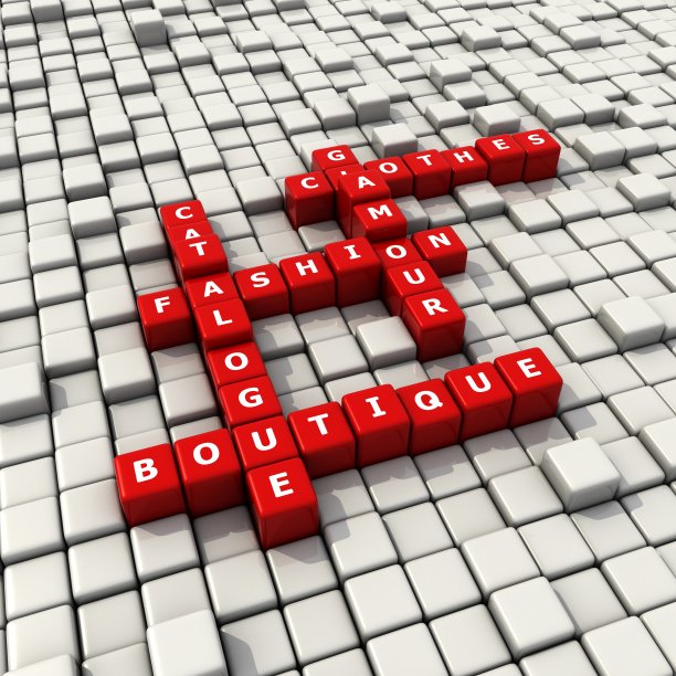 时尚凸块纵横字谜图片下载