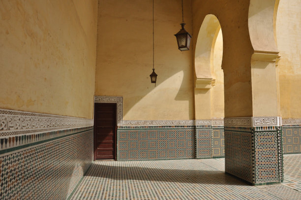 墨西哥的穆莱·伊斯梅尔陵墓。图片下载