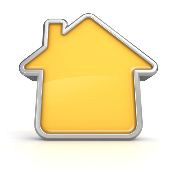 房子符号与复制空间图片下载