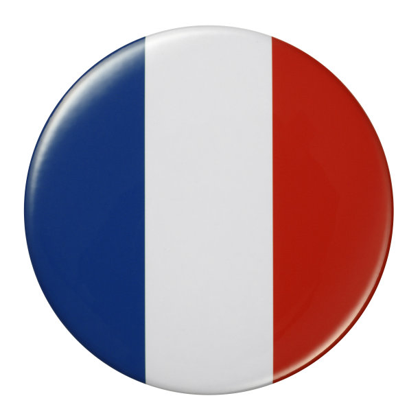 徽章-法国国旗图片下载