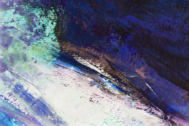 风暴油画图片下载