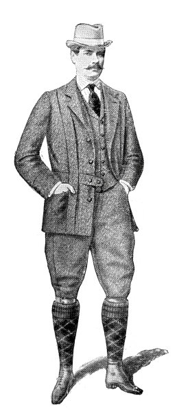 维多利亚时代的粗花呢西装图片下载