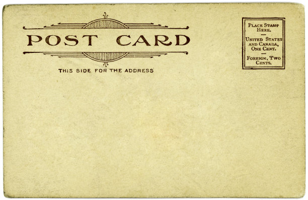 复古的背景图像的古董明信片图片下载