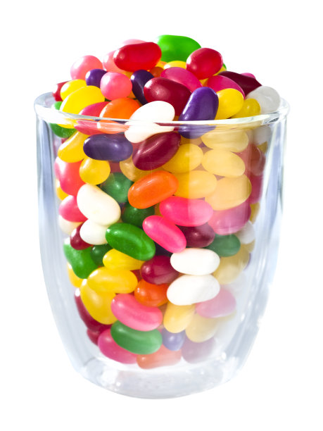 糖碗里的一堆糖豆图片下载